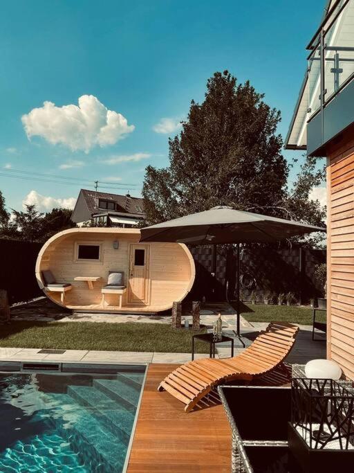 נידרקאסל Villa Dreamy Vibes Mit Privatem Pool & Rheinblick מראה חיצוני תמונה